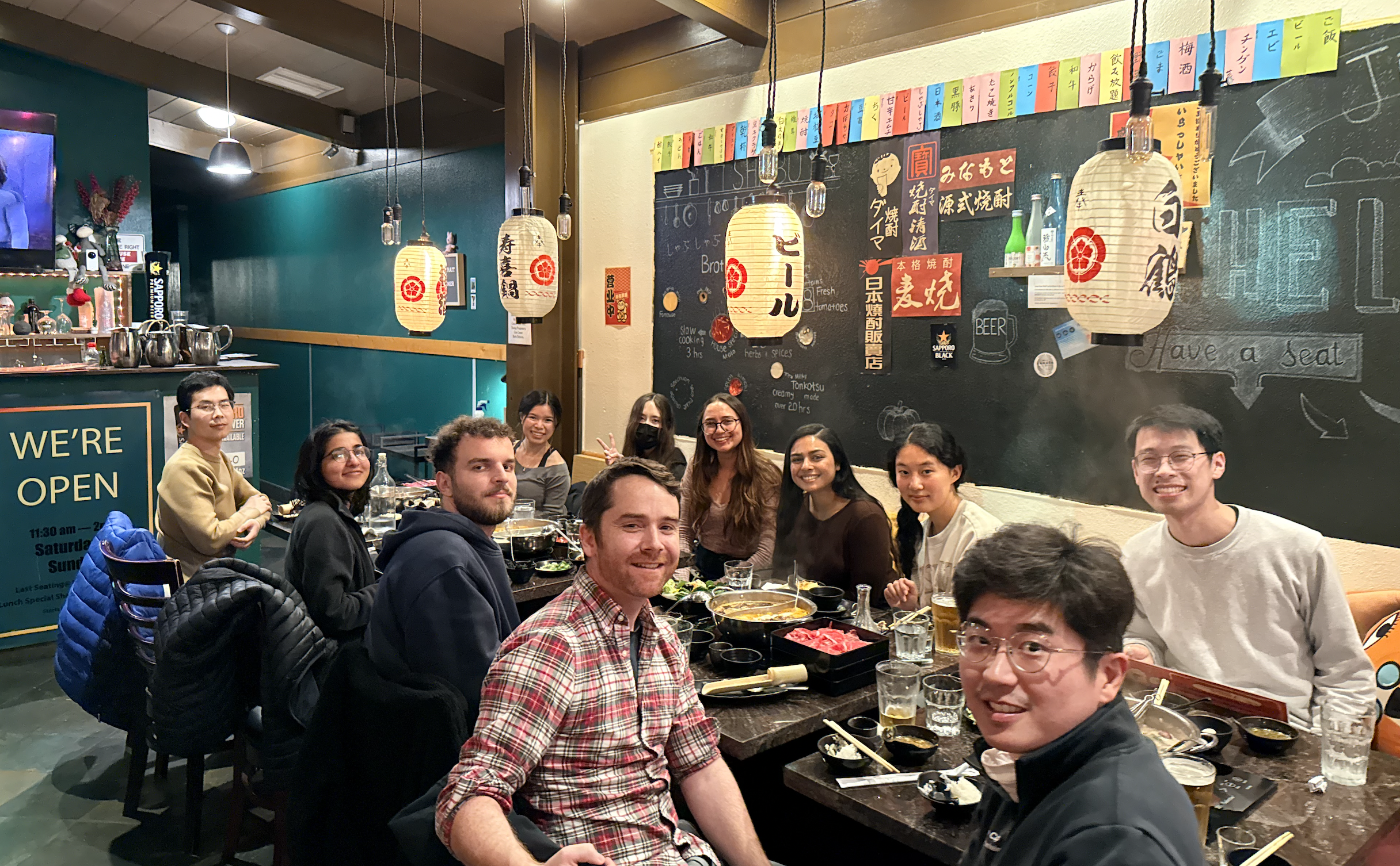 December 2025: Holiday dinner