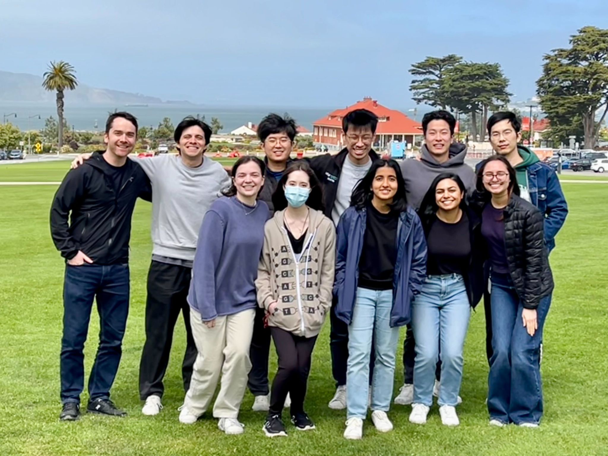 April 2025: Lab bowling at the Presidio