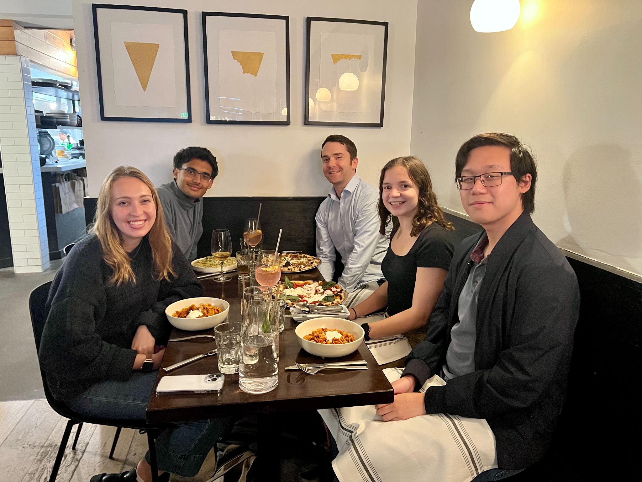 July 2023: Lab dinner at Fiorella Sunset
